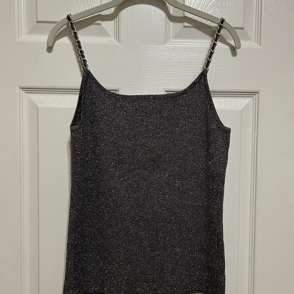 Cable & Gauge Silver Camisole